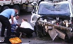 Çağlayan'da feci kaza: 3 ölü, 3 yaralı