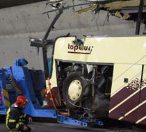 Otobüs kazası: 19 ölü 55 yaralı