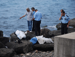 Trabzon'da kimliği belirsiz ceset