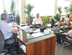 DSİ Bölge müdürünü ziyaret ettiler