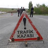 6 yaşında araba ile kaza yaptı!