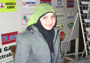 Çarşaf giymedim, amira taktım