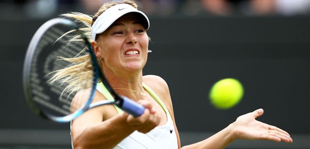 Maria Sharapova 2-1 ile turladı