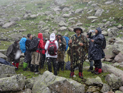 Rize'de Temmuz'da kar sürprizi