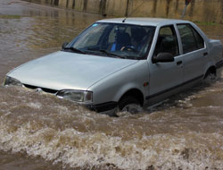 Çarşamba'yı sel aldı gerçek oldu