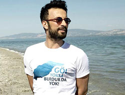 Burdur Gölü'ne Tarkan'dan destek