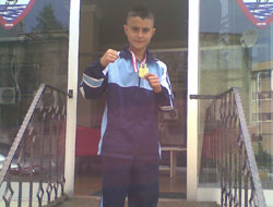 Ziyahan Kılıç'tan altın madalya