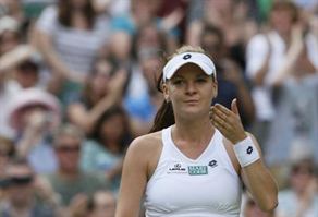 Kadınlarda ilk finalist Radwanska