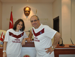 Trabzonspor'un 'beyaz' eylemi