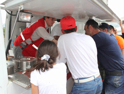 Selzedelere Kızılay yardımı