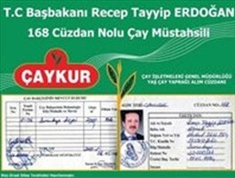 Erdoğan'ın Çay karnesi