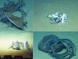 Uçağın çok önemli parçaları kayıp