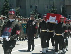 Şehidimize Tören düzenlendi