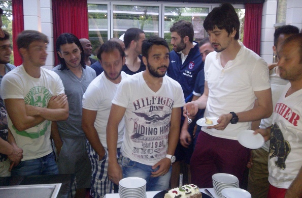 Volkan'a doğum günü partisi