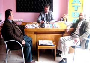 Başkandan anlamlı ziyaret