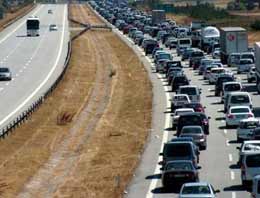 Trafikte araç sayısı azalıyor