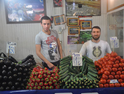 Ramazan öncesi Trabzon pazarı