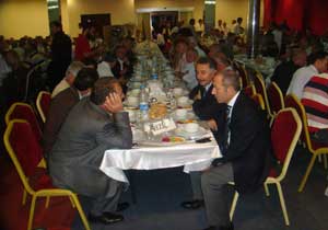 Rize'de 1500 kişilik iftar yemeği