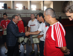 Kızılcık boksörlerimizi ziyaret etti