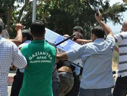 Mülteci kampında isyan var!