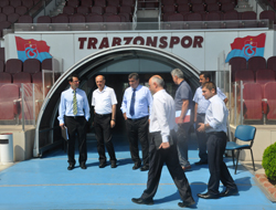 Avni Aker denetimden geçti