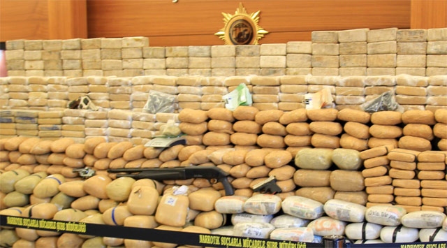 26 ton uyuşturucu ele geçirildi