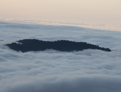 Giresun'da sisin görsel şöleni