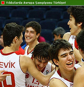 Avrupa Şampiyonu Türkiye!