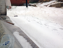 G.Hane'de yaz günü kış yaşadılar