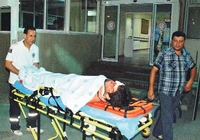 Yaralı çocuğa 182 km'lik eziyet