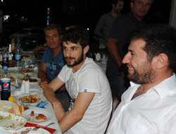 Amatör sporcular iftarda buluştu