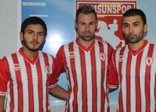 Samsunspor'da üç imza