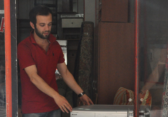 Trabzon’da memurların satılan eşyası!