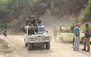 Gönüllü Türk gençler Suriye'de