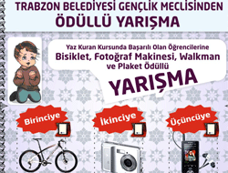 Kuran Kursu öğrencilerine ödül