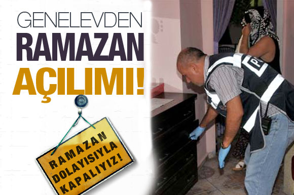 Genelevden Ramazan Ayarı