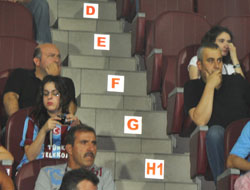 Videoton temsilcileri maçta