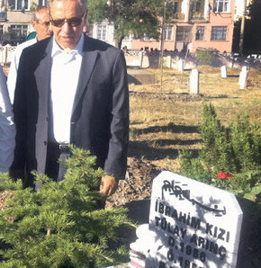 Arınç 'o mezarı' buldu