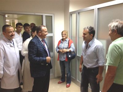 Trabzon valisi incelemelerde