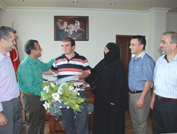 Trabzon'da İrfan'ın engeli kalmadı