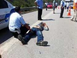 Polis hırsızı vurarak yakaladı