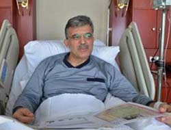 İşte hastaneden ilk fotoğraf!