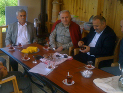 Aziz Babuşçu babaocağına geldi