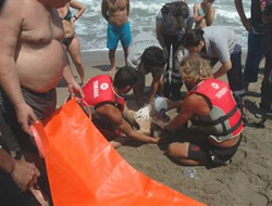 Trabzon'da Boğulma Tehlikesi