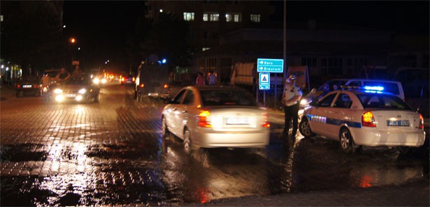 Polis noktasına roketatarlı saldırı