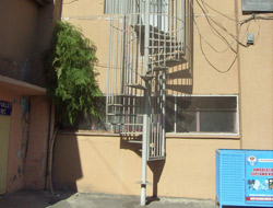 Avni Aker'de ilginç görüntü