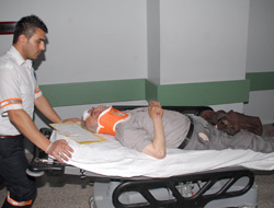 otomobil Hurşit çayına düştü