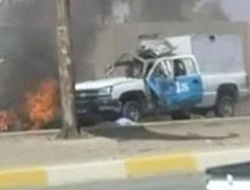 Patlama anı kameraya yansıdı