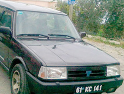 Trabzonda makam aracıyla soygun