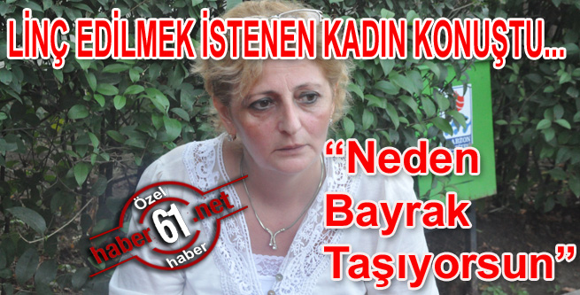 Neden bayrak taşıyorsun